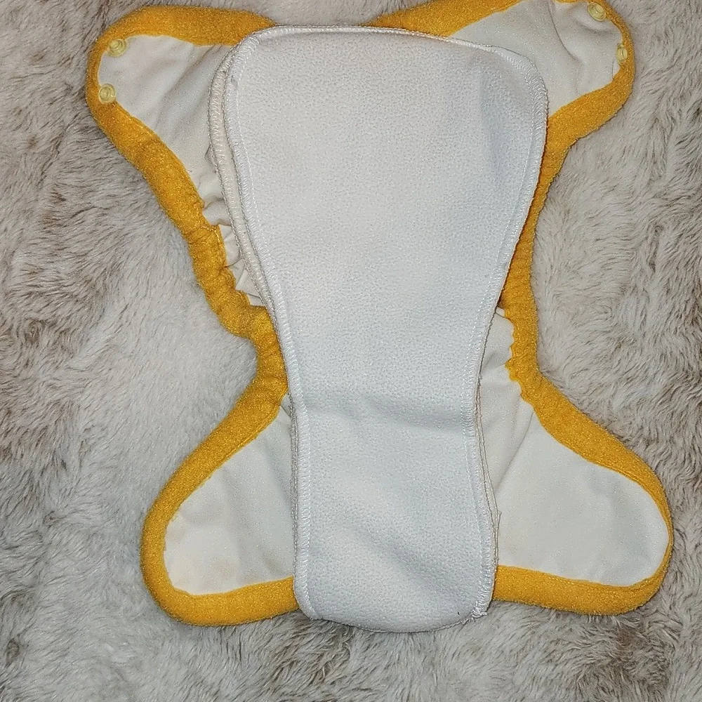 Starbunz Yellow Duck Cloth Diaper System